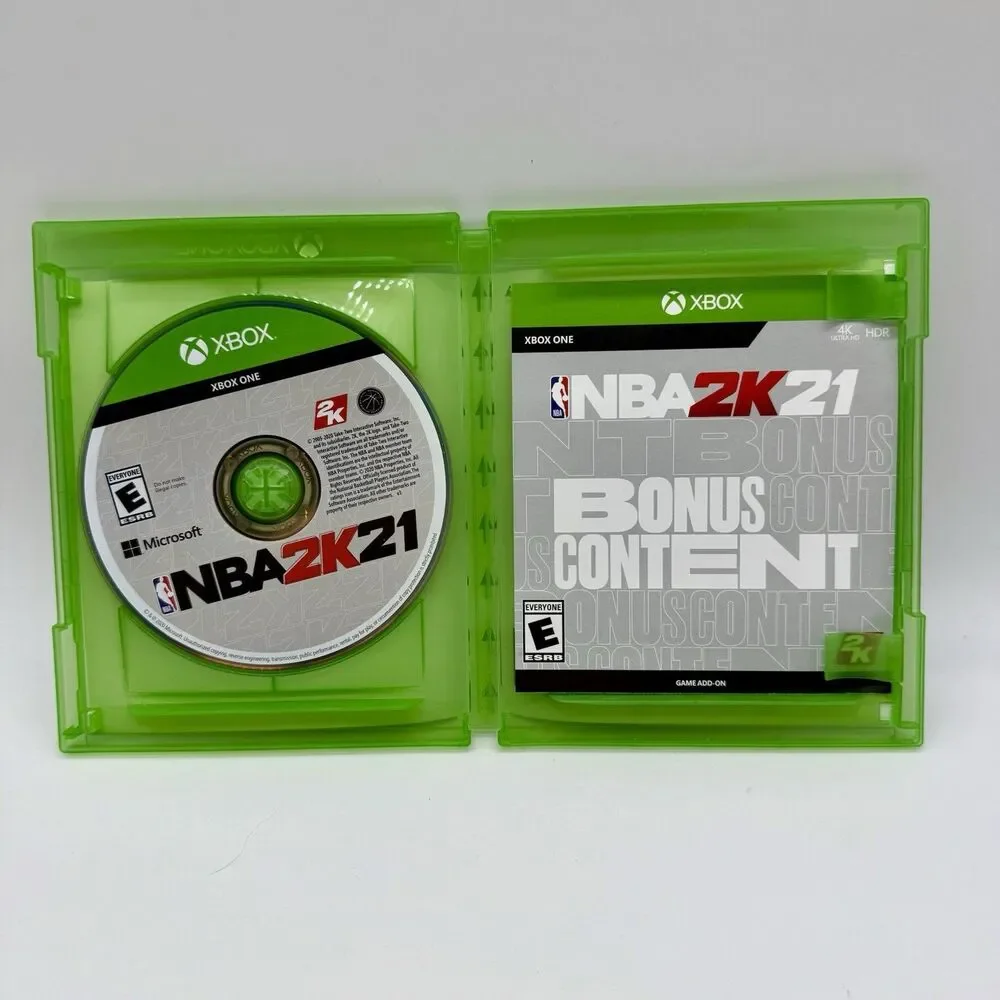 NBA 2K21 For Xbox One Game Case And Insert Tested‎